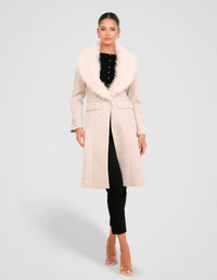 Olsen Fur Collar Coat