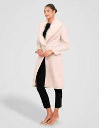 Olsen Fur Collar Coat