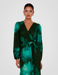 Lucille V-neck Maxi Dress