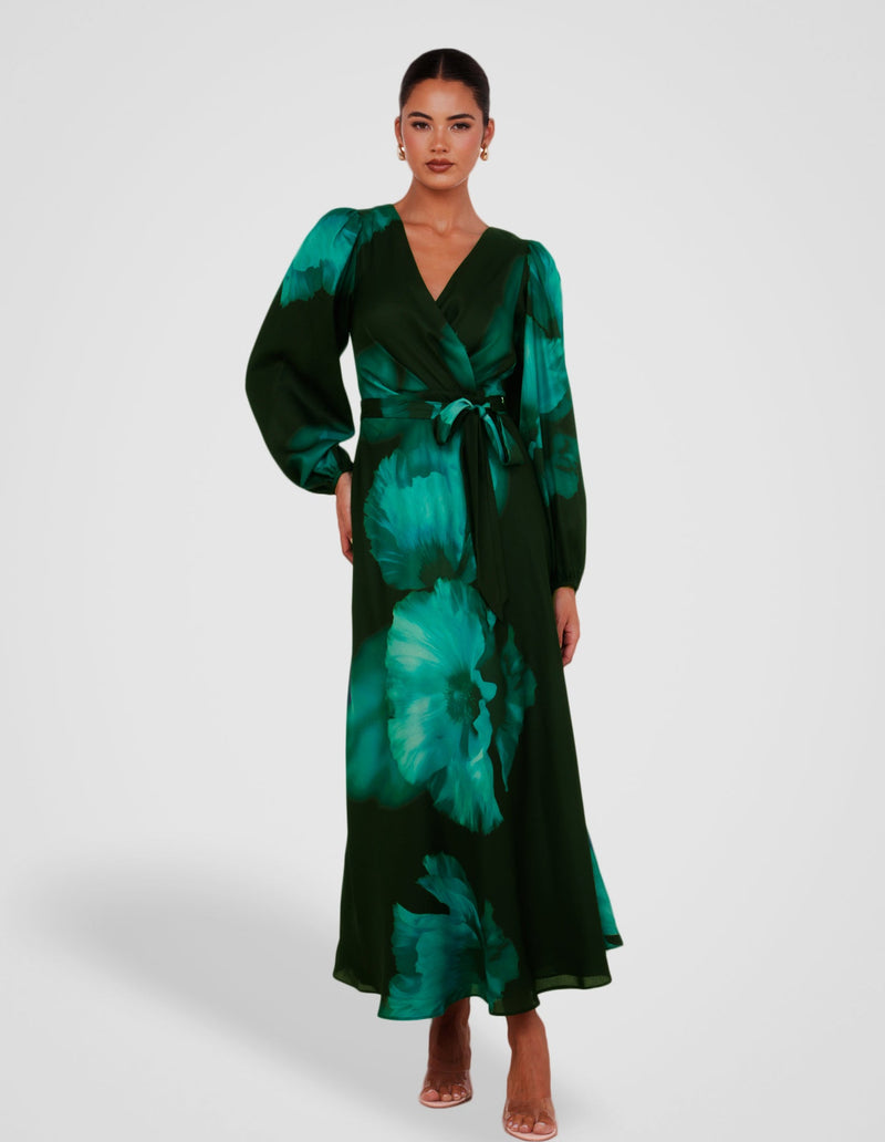 Lucille V-neck Maxi Dress