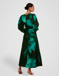 Lucille V-neck Maxi Dress