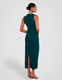 Windsor High Neck Midi Dress