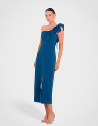 Sadie One Shoulder Midi Dress
