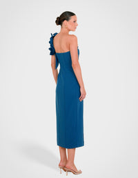 Sadie One Shoulder Midi Dress