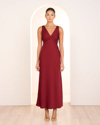 Ora Twist Front Maxi Dress