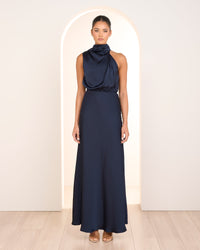 Otillie High Neck Gown
