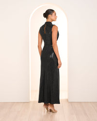 Cordelia High Neck Gown