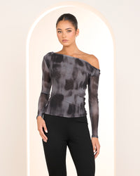 Cassie Asymmetric Neck Top