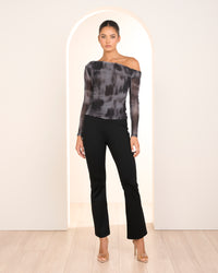 Cassie Asymmetric Neck Top