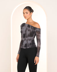 Cassie Asymmetric Neck Top