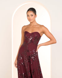 Zalia Sweetheart Strapless Gown