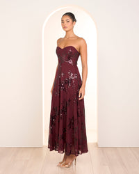 Zalia Sweetheart Strapless Gown