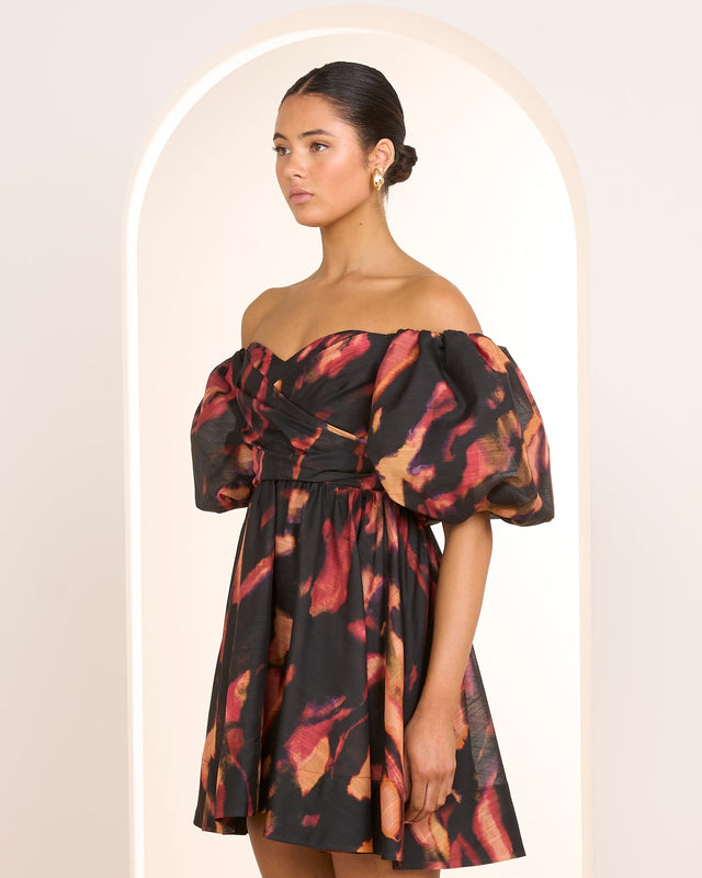 Bettie Puff Sleeve Mini Dress