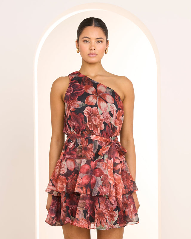 Elissa One Shoulder Mini Dress