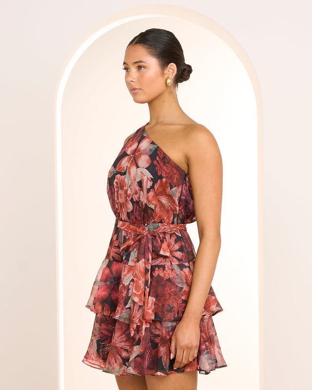 Elissa One Shoulder Mini Dress