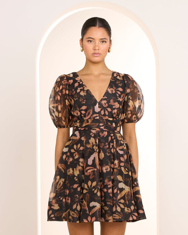 Vida Puff Sleeve Mini Dress