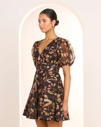 Vida Puff Sleeve Mini Dress