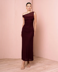 Yanet One Shoulder Maxi Dress