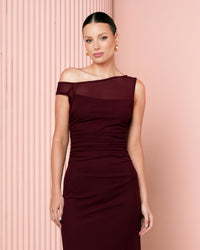 Yanet One Shoulder Maxi Dress