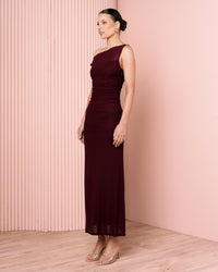 Yanet One Shoulder Maxi Dress