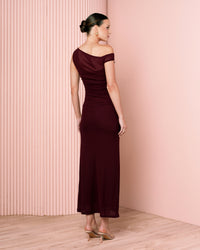 Yanet One Shoulder Maxi Dress