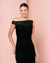 Yanet One Shoulder Maxi Dress