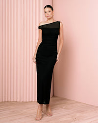 Yanet One Shoulder Maxi Dress