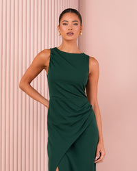 Joncey High Neck Gown
