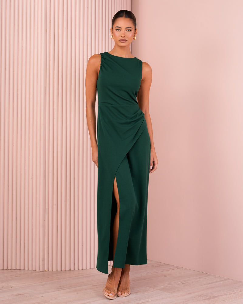 Joncey High Neck Gown