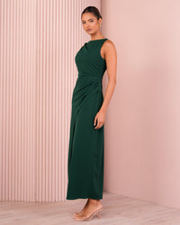 Joncey High Neck Gown