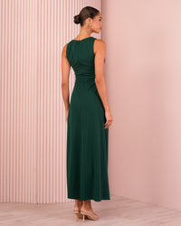 Joncey High Neck Gown