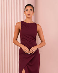Joncey High Neck Gown