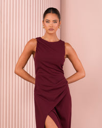 Joncey High Neck Gown