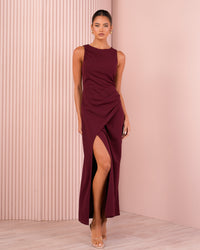 Joncey High Neck Gown