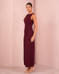 Joncey High Neck Gown