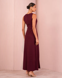Joncey High Neck Gown