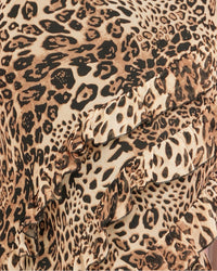 Viva Animal Print Gown