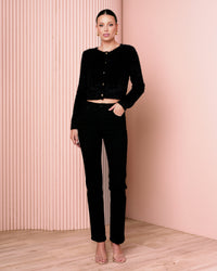 Leela Crew Neck Cardigan