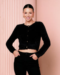 Leela Crew Neck Cardigan