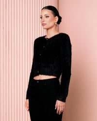 Leela Crew Neck Cardigan