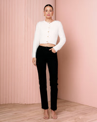 Leela Crew Neck Cardigan