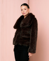 Xoese Faux Fur Jacket