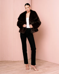 Xoese Faux Fur Jacket