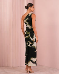 Olwin One Shoulder Maxi Dress