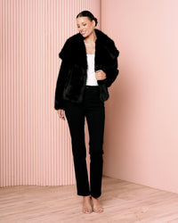 Xoese Faux Fur Jacket
