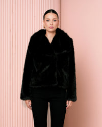 Xoese Faux Fur Jacket