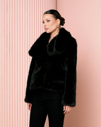 Xoese Faux Fur Jacket