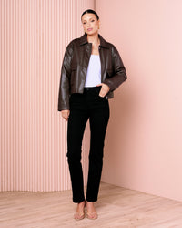 Brani Faux Leather Jacket
