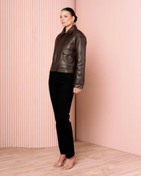 Brani Faux Leather Jacket