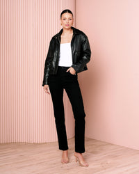 Brani Faux Leather Jacket